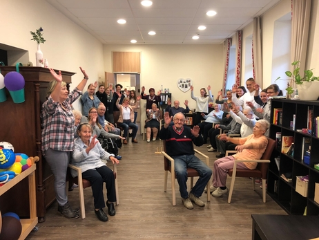 Zu Besuch im Haus am Brunnen